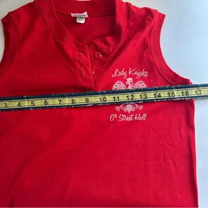 Red Sleeveless Top thumbnail 6