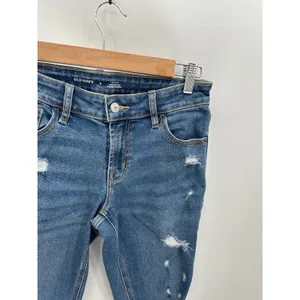Old Navy Rockstar Super Skinny Distressed Medium Wash Jeans Womens‎ 2 Mid Rise thumbnail 5