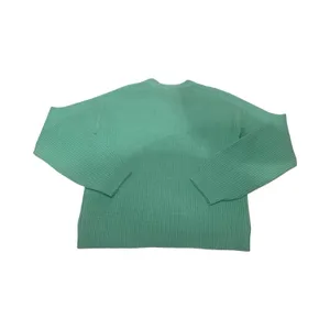 A New Day Womens Mint Green Ribbed Cherry Embroidered Crewneck Sweater Small NEW thumbnail 6