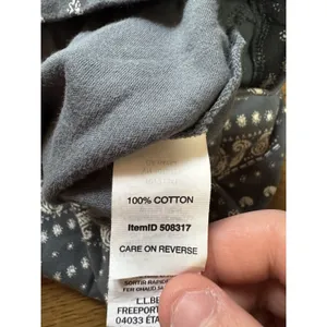 LL Bean Women Size Large Regular‎ Short Sleeve Round Neck Cotton T Shirt Preppy thumbnail 6