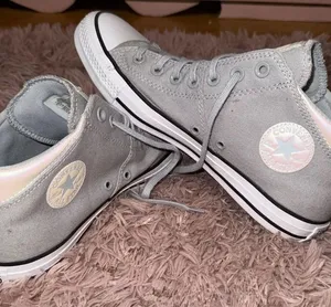 Converse unisex gray n pearlized accents Sneakers thumbnail 1