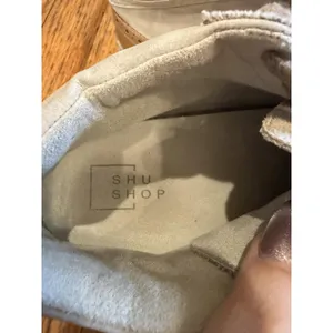 Shu Shop Serena Shoes Womens Size 8 Beige Suede High Top Sneakers 0000000303 thumbnail 3