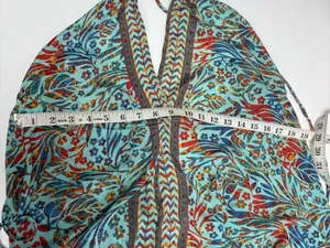 Open Back Boho‎ Love Maxi Dress In Floral Print - Size: One Size. thumbnail 14