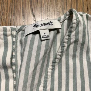 Madewell small striped dress thumbnail 4