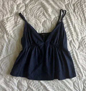 Babydoll Top Blue thumbnail 1