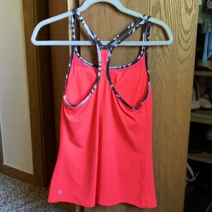 Fabletics Racerback Tank Top Pink Size Medium thumbnail 4