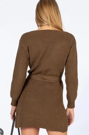 Princess Polly Phoenix Mini Dress Brown thumbnail 2