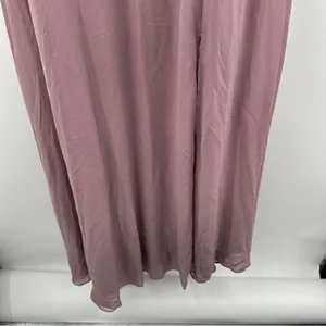 Birdy Grey Devin Convertible Chiffon Maxi Bridesmaid Dress‎ Dark Mauve Sz M NEW thumbnail 5