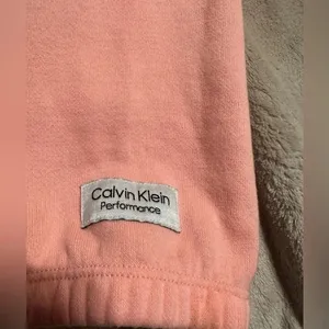 Calvin Klein Performance Sweatshirt Women’s Size 2X Adjustable Waist Pink thumbnail 8