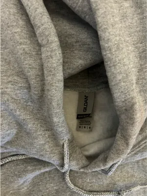 Patchwork hoodie Gray Size M thumbnail 2