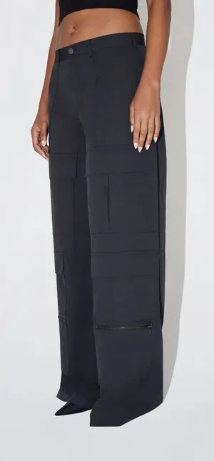 Khy cargo pants Black Size XS thumbnail 1
