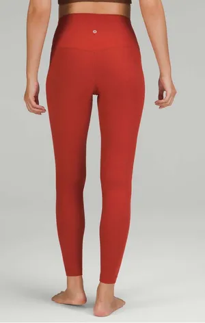 Lululemon athletica High-Rise Ribbed Leggings thumbnail 1