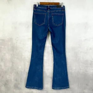 Tinsel Women Jeans 27 Flare Bootcut Stretch Denim Y2K‎ Retro 70s Festival Indie thumbnail 3