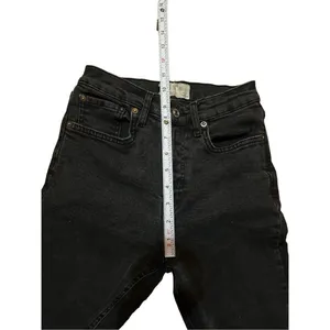 We‎ the Free black distressed high rise skinny jeans sz 25 thumbnail 8