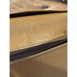 Authentic Gucci Vintage Tan Leather Clutch Wallet Jackie Clasp Italy‎ thumbnail 15