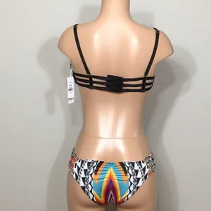 PILYQ Geometric diamond top and strappy bottom.D-cup/S-bottom thumbnail 6