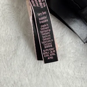 Victorias Secret Very Sexy Unlined Shine Strap Bralette Black S 11230619‎ thumbnail 6