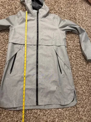 Mondetta Outdoor Project Women’s Long Grey Coat Size Medium Lightweight Jacket thumbnail 8