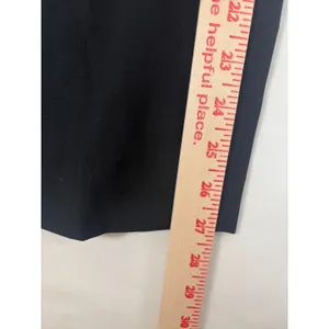 A New Day Womens High Rise Ankle Pants Black Size 4R Slightly Fitted Stretch thumbnail 7