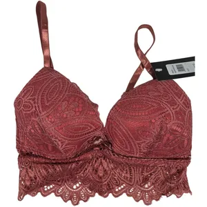 Frederick's of Hollywood‎ Lace Bralette Duce Red Burgundy Bralet Bralette S thumbnail 1