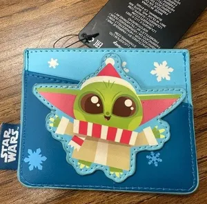 Loungefly Star Wars Disney Mandalorian The Child Grogu Holiday Card Holder thumbnail 1