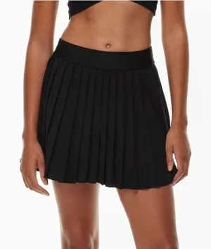 TNA Action Pleated Black Tennis Skirt Size Small thumbnail 1