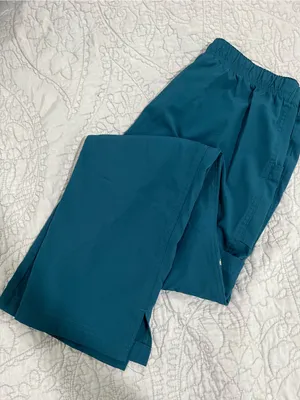 Skechers by barco women’s 3 pocket stretch cargo tapered leg scrub pants thumbnail 2