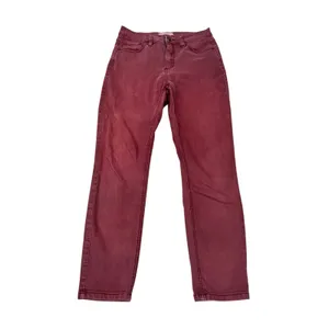 Free People Skinny Jeans‎ Womens 27 Mauve Pink Garment Dyed Stretch Ankle Jeans thumbnail 2