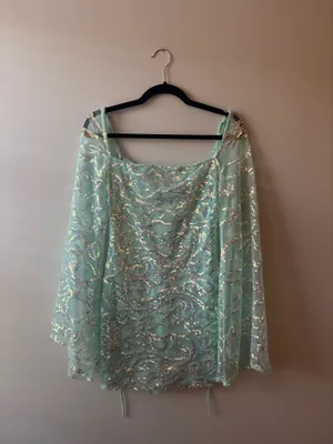 Lucy in the Sky Dress Sequin Long Sleeve thumbnail 2