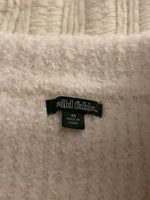 White Off The Shoulder Knit Dress thumbnail 2