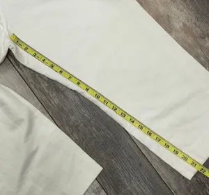Merona White Capri Pants Size 12 thumbnail 6