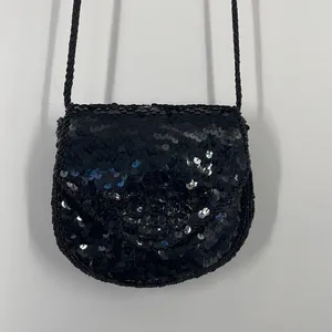 Vintage Magid, hand made sequined beaded crossbody bag thumbnail 4