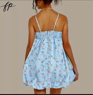 Free People Blue Mini Dress thumbnail 3