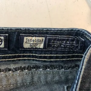 Miss Me Womens Jeans JS5408B8 Boot Cut Embellished Embroidered Low Rise 29 thumbnail 6