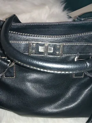Black Shopping Work Bag Sz L thumbnail 4