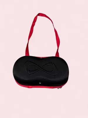 NFINITY Black Mini Crossbody with Red Strap for cheer shoes size 8 and under thumbnail 2