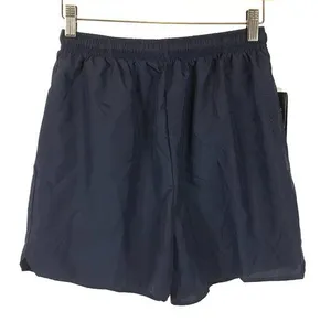 NWT Womens Size Medium New Balance Navy Blue Stretch Waist Athletic Shorts thumbnail 1