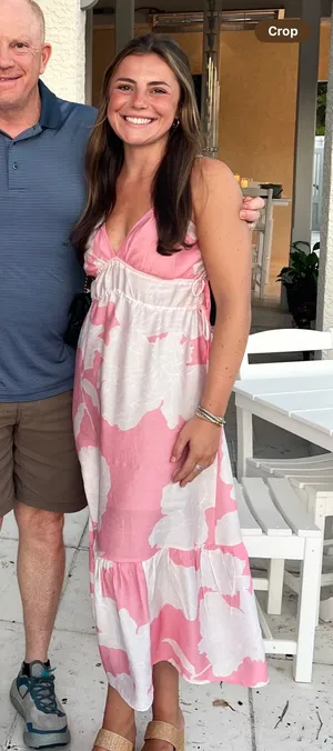 Colorful Floral Tie Strap Sun Dress thumbnail 1