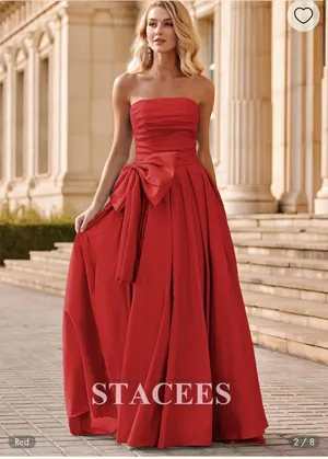 Sherri Hill Prom Dress Red thumbnail 2