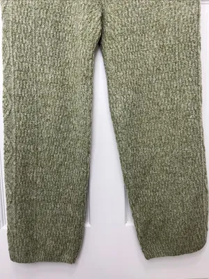 Universal Threads Olive Green Wide Leg Cable Knit Pants - Size Medium thumbnail 12