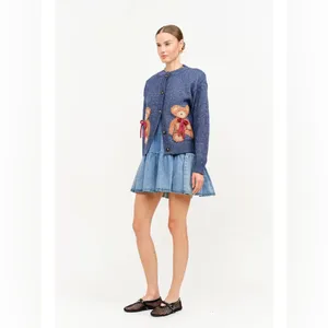 Viral Luna + Ivy TEDDY CARDIGAN thumbnail 5