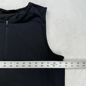 Paper Crane Athletic Dress Half Zip Sleeveless Golf Tennis Activewear‎ Black XL thumbnail 2