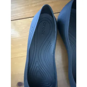 Crocs Alice Work Black Slip Resistant Nursing, Food Service Flats Size-11 thumbnail 6