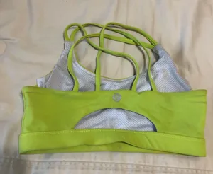RUNNING GIRL Women's Strappy Sports Bra Sexy Cross Back Bra size xsmall thumbnail 11