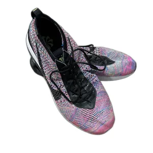Nike | Flyknit Racer Rainbow Multi Color Shoes Size 8.5 Tennis Gym Athletic thumbnail 7