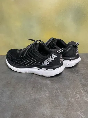 Hoka One One Clifton 4 Women's Black & White Running Shoes Size 9.5B thumbnail 12