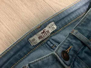 Hollister Light Blue Skinny Jeans for Women thumbnail 2