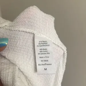 ✨Richer Poorer Bounce Knit Unwind In Bone Sz Medium Pants✨ thumbnail 8