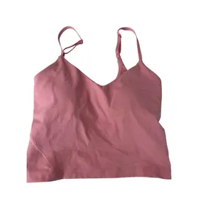 Lululemon Align Tank Top Light Support A/B Cup Size 0 Nulu Athletic Crop Pink thumbnail 3