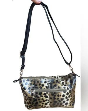 Vintage 90s early 2000s Jersey Shore Style Grunge Cheetah Print Shoulder Bag thumbnail 3